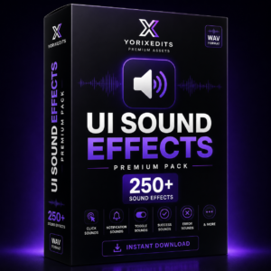 UI Sound Effects Pack 250+ | Premium Interface Click Sounds | WAV