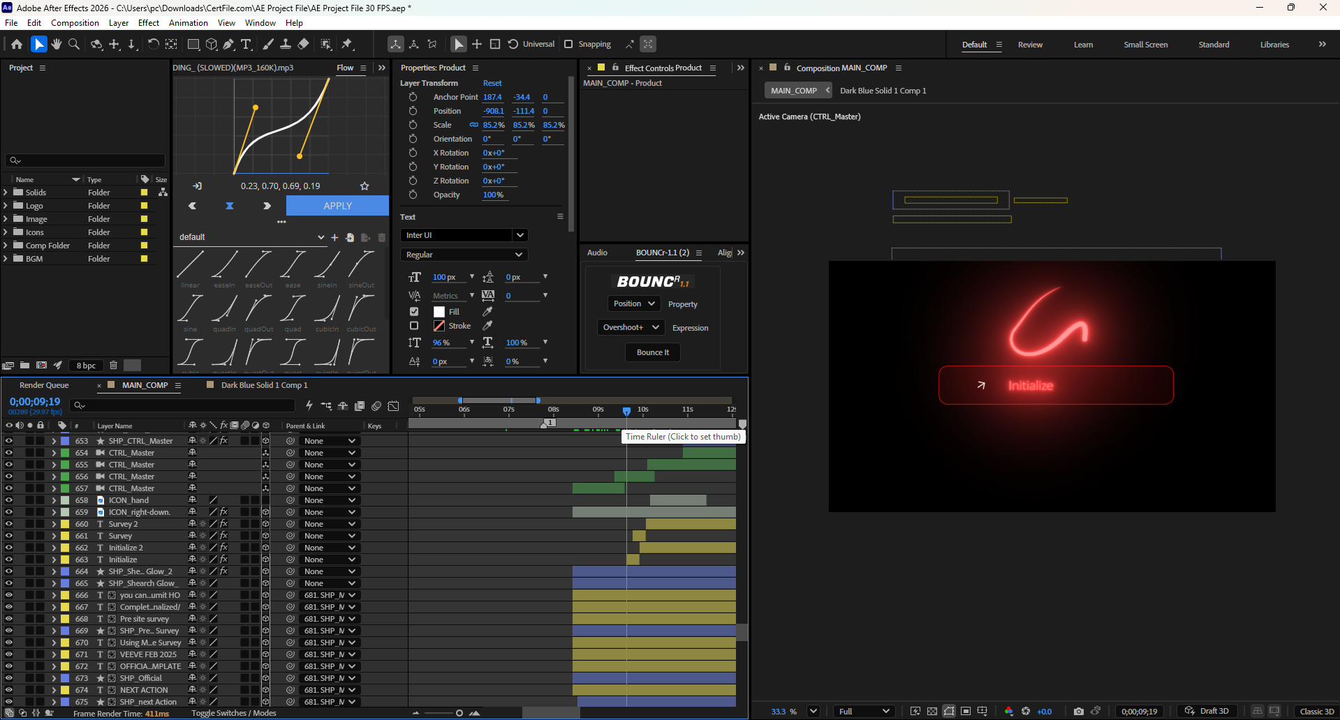 CertFile.com UI Animation | After Effects Project File | 30 & 60 FPS - Image 4