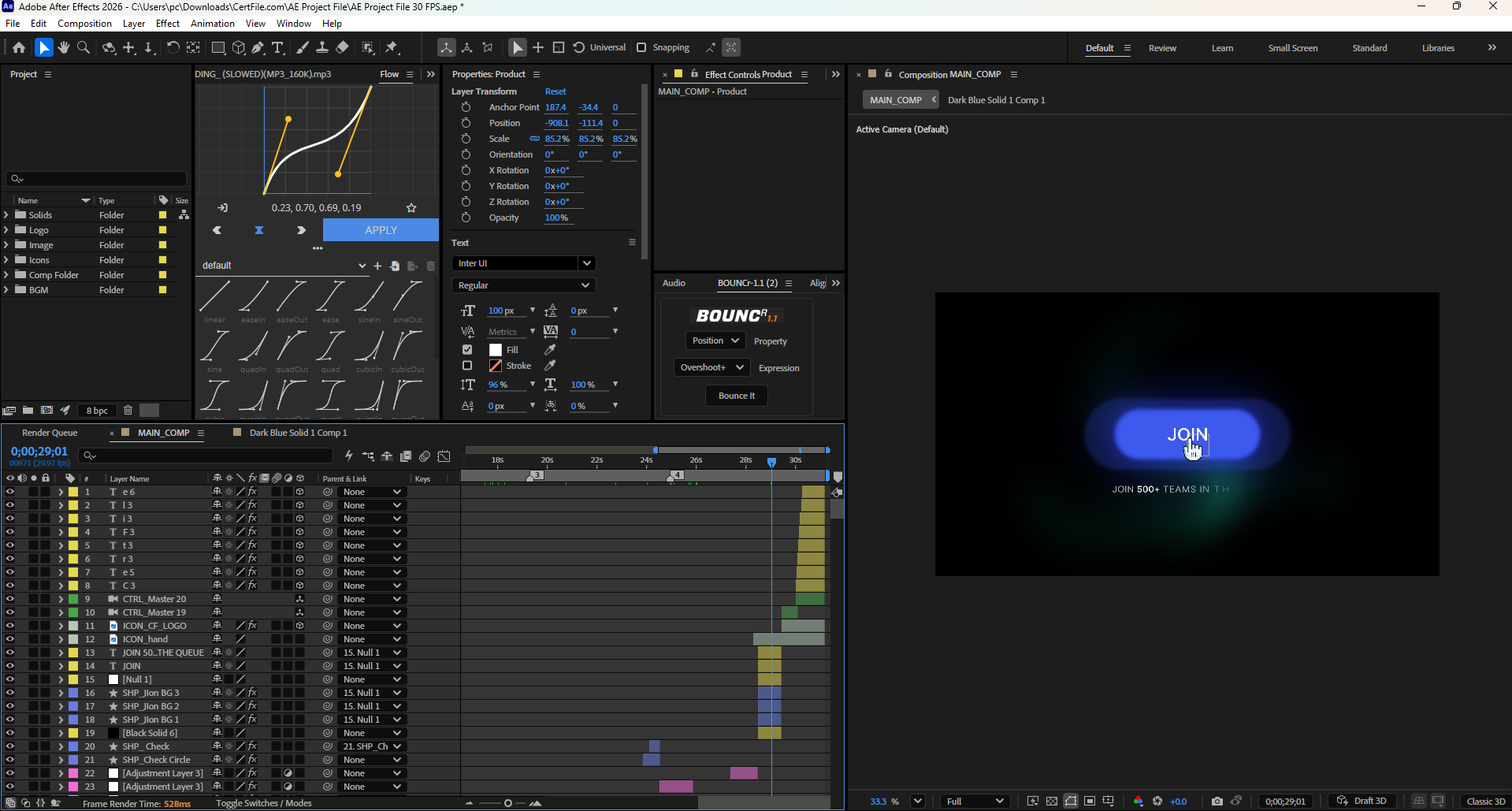 CertFile.com UI Animation | After Effects Project File | 30 & 60 FPS - Image 6