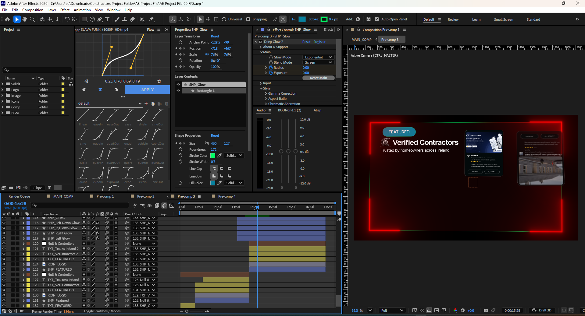 Constructors.ie Website Animation | After Effects Project File | 30 & 60 FPS - Image 3
