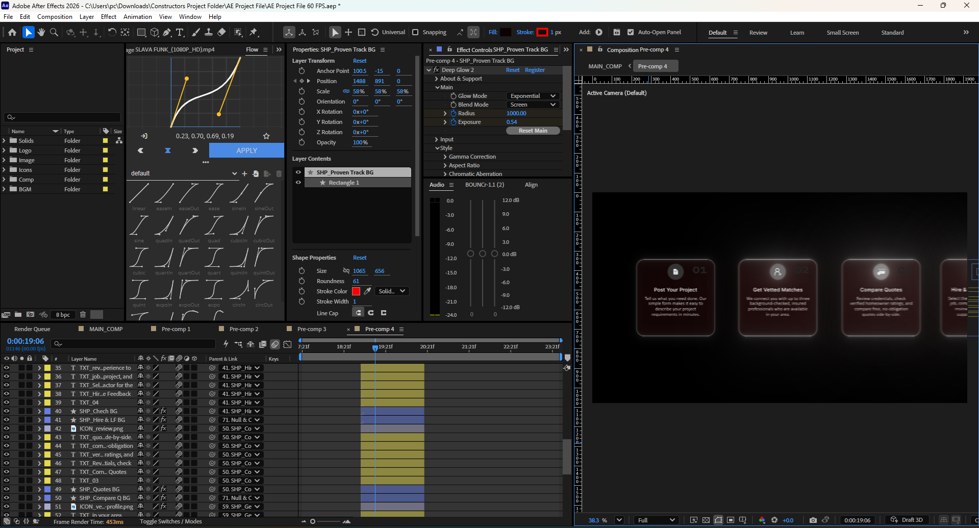 Constructors.ie Website Animation | After Effects Project File | 30 & 60 FPS - Image 4