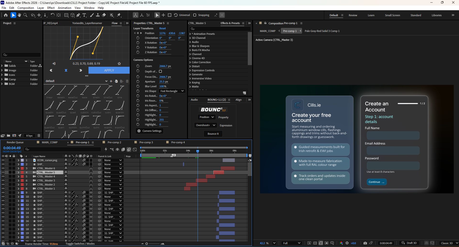 Modern Website Animation | After Effects Project File | Premium UI Video Editing Pack | Yorixedits - Image 3