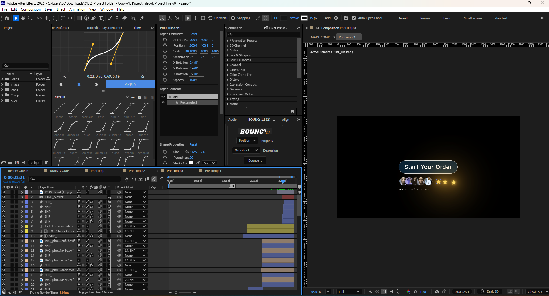 Modern Website Animation | After Effects Project File | Premium UI Video Editing Pack | Yorixedits - Image 4