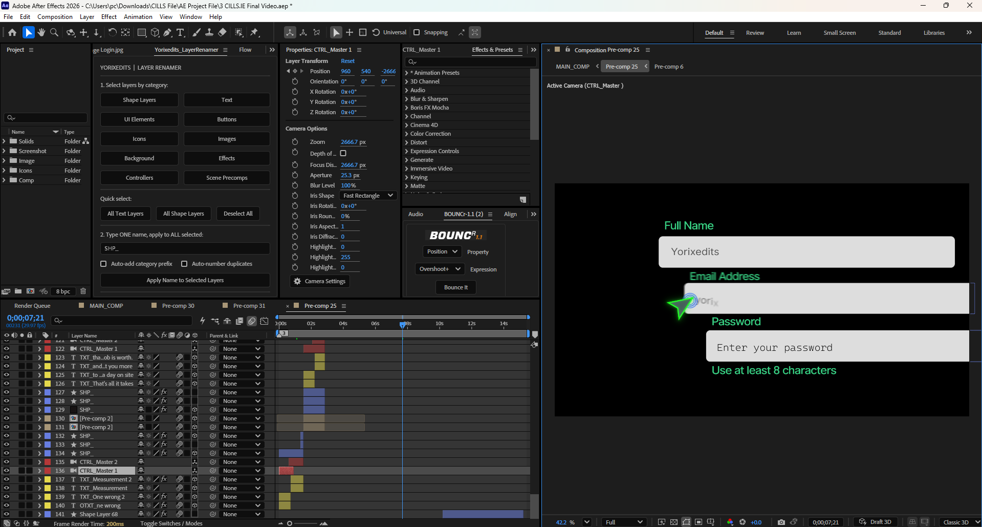 Modern SaaS Website Animation | After Effects Project File | Premium UI Motion Graphics | Yorixedits - Image 3