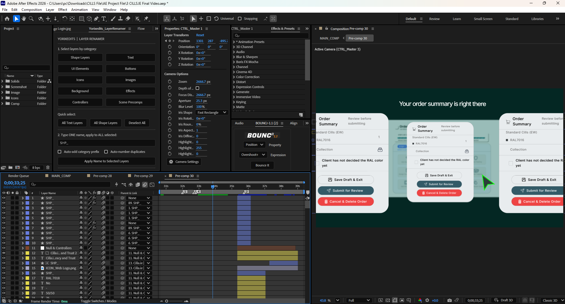 Modern SaaS Website Animation | After Effects Project File | Premium UI Motion Graphics | Yorixedits - Image 6