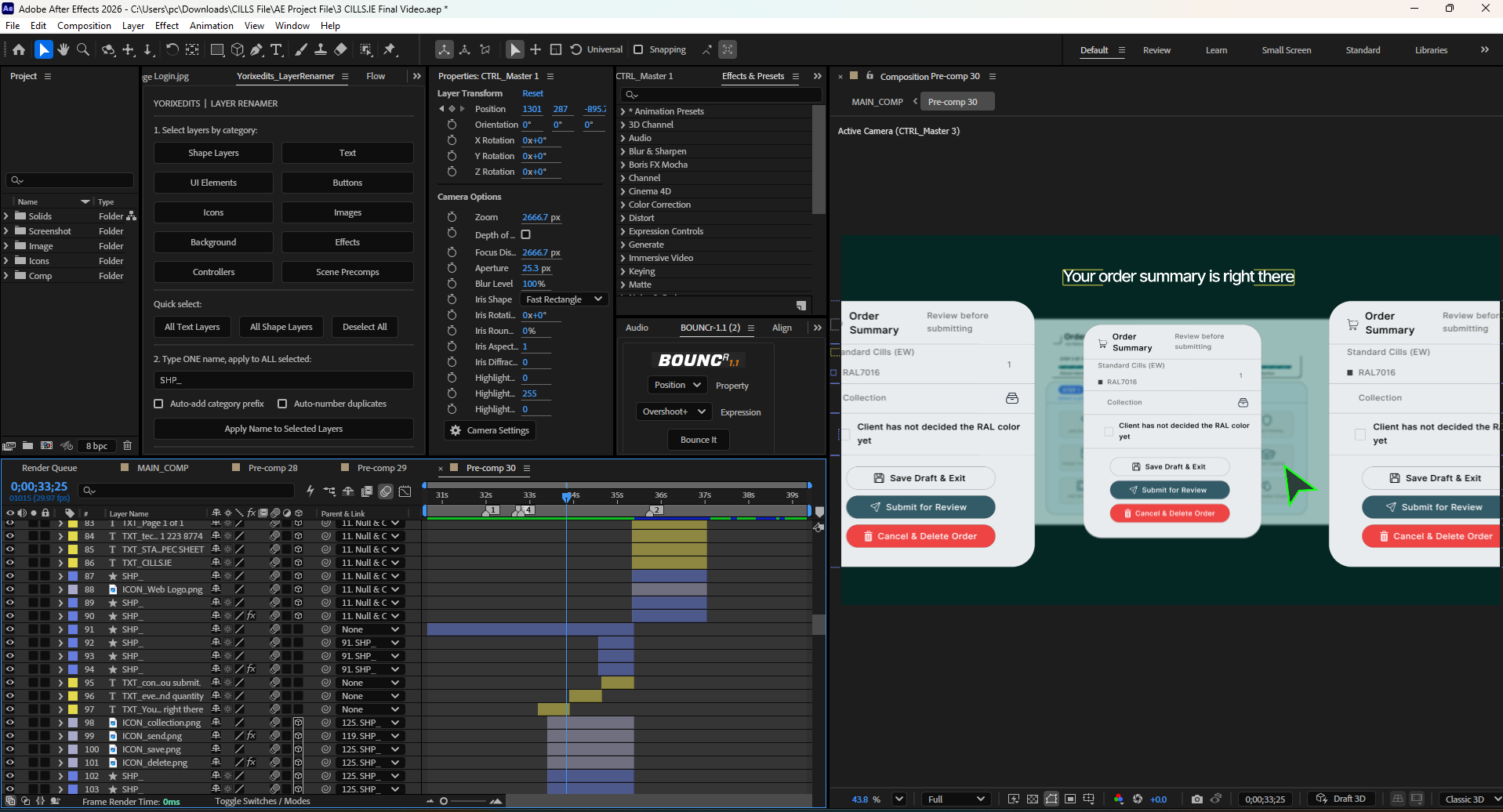 Modern SaaS Website Animation | After Effects Project File | Premium UI Motion Graphics | Yorixedits - Image 7