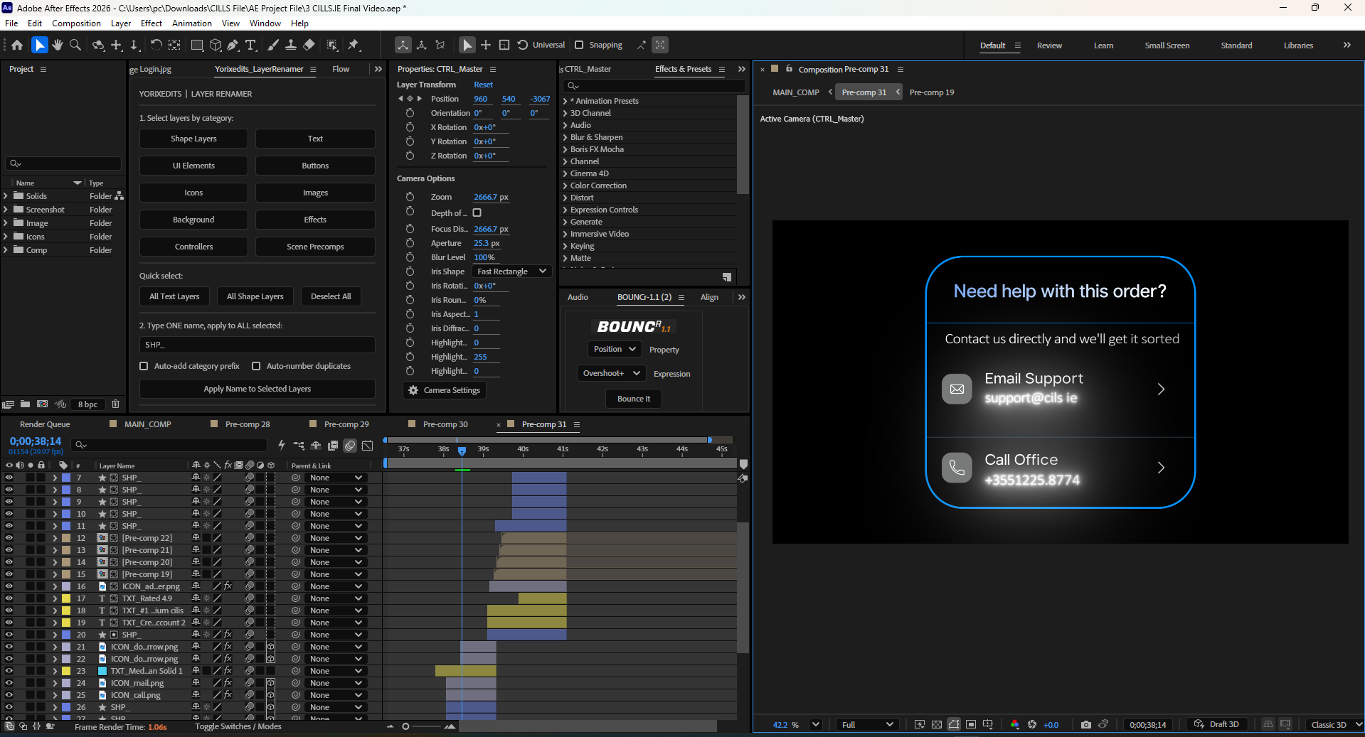 Modern SaaS Website Animation | After Effects Project File | Premium UI Motion Graphics | Yorixedits - Image 8