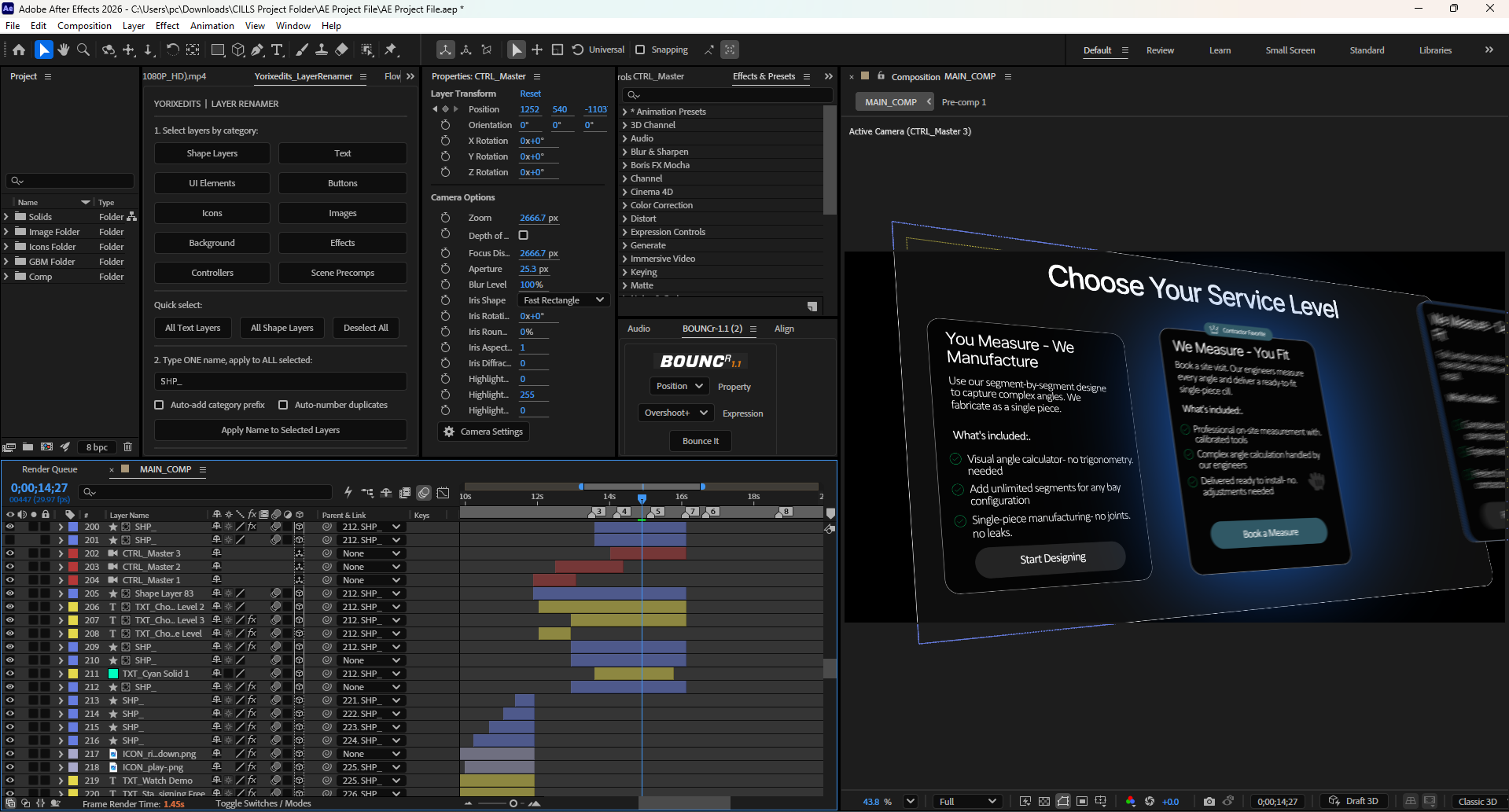 Modern Website Promo Animation | After Effects Project File | Premium Video Editing | Yorixedits - Image 4