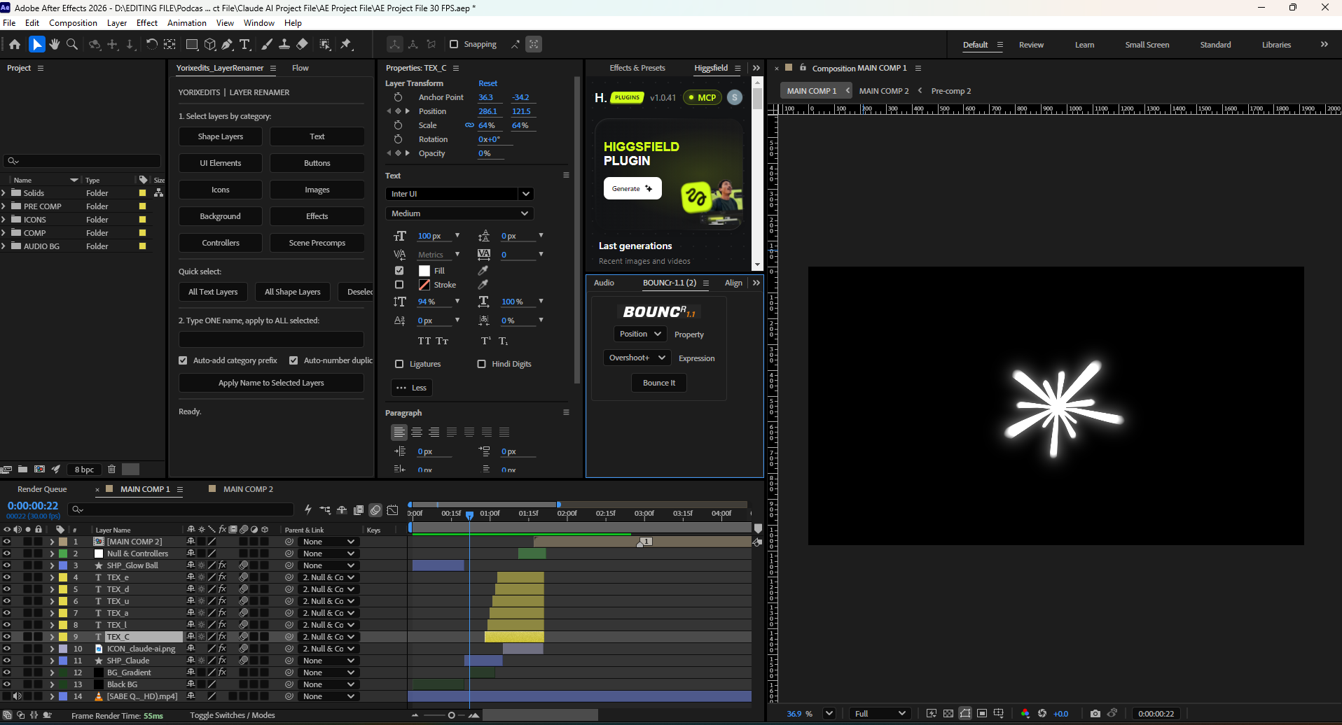 Claude AI Interface Animation – After Effects Project File - Image 2