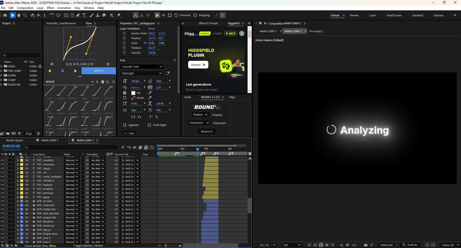 Claude AI Interface Animation – After Effects Project File - Image 5