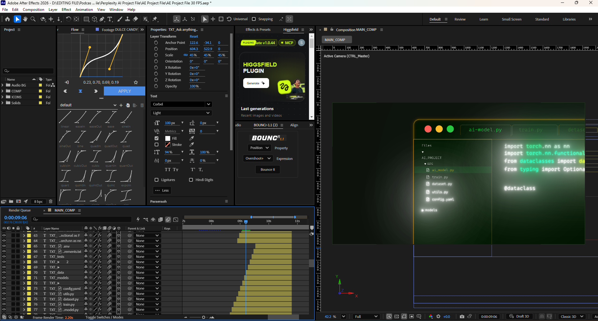 Perplexity AI Interface Animation – After Effects Project File - Image 5