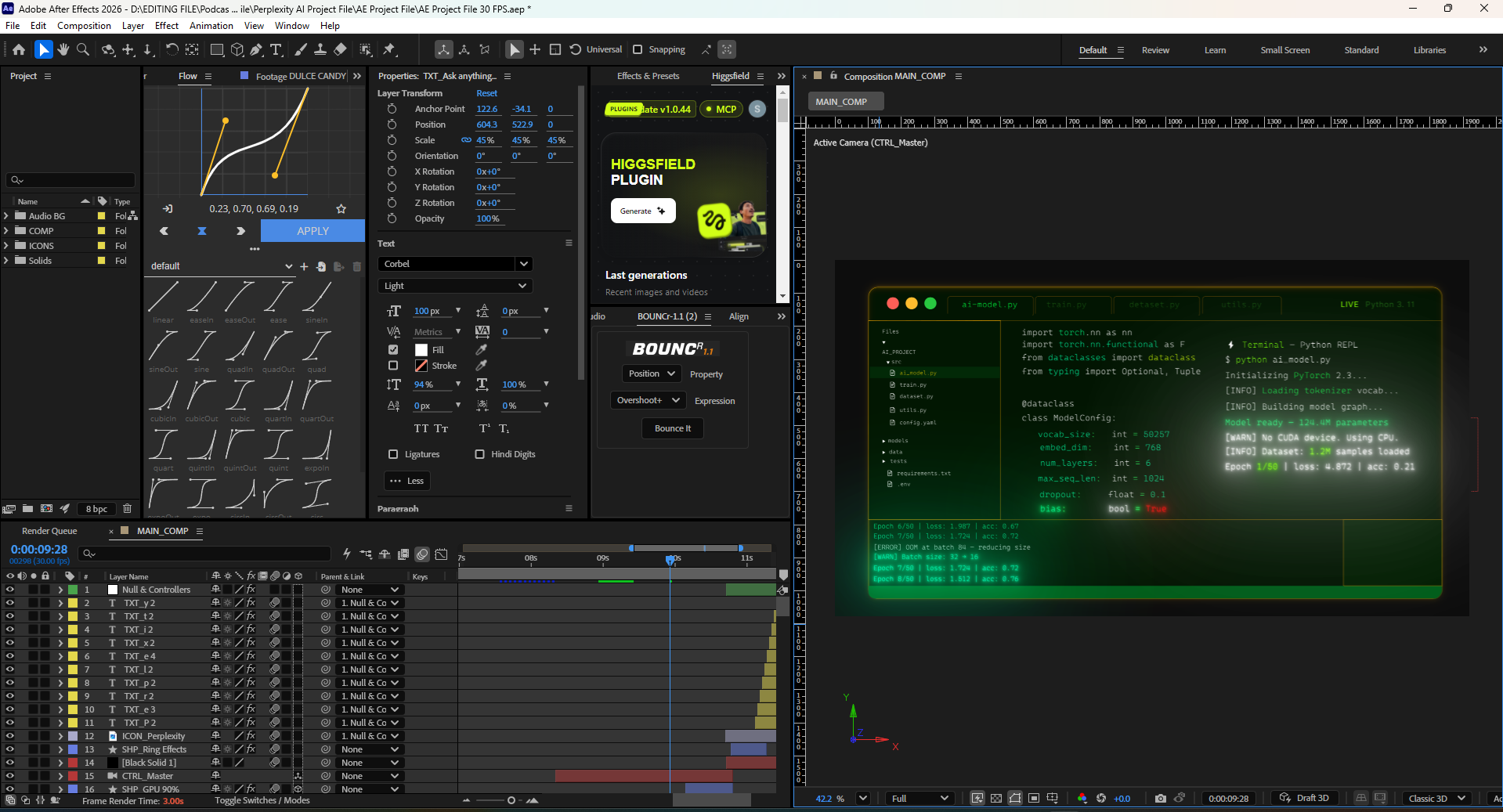 Perplexity AI Interface Animation – FREE After Effects Project File - Image 6